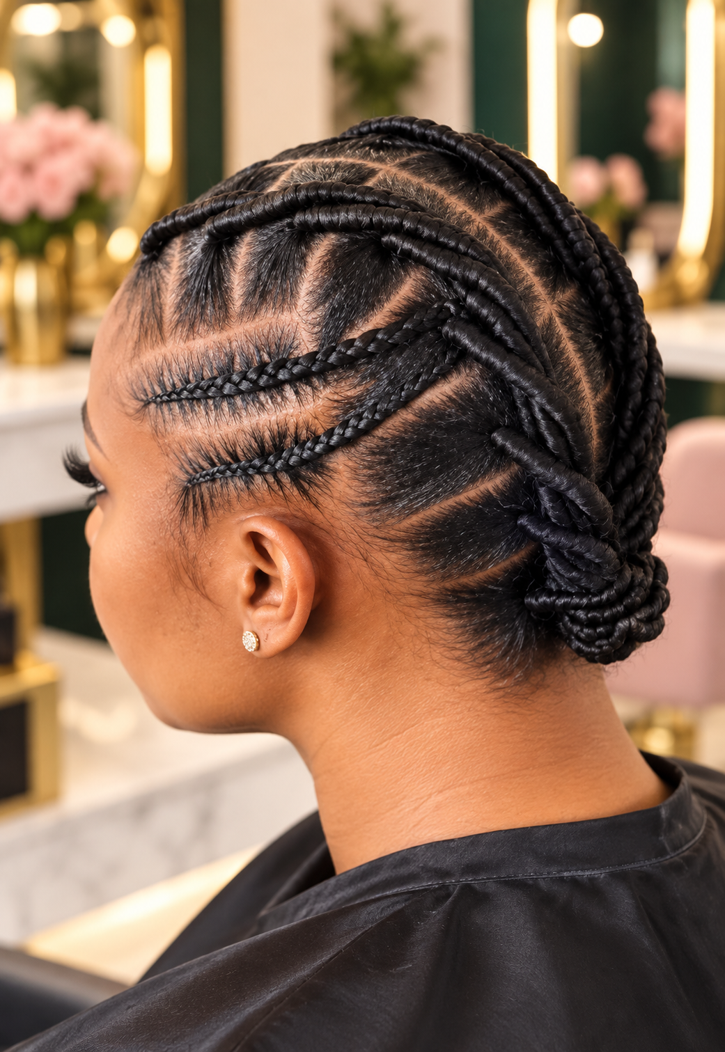 Ben & Betties hairstyle example from the Lebo Braids price guide